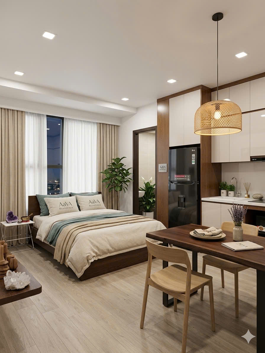 Living room in house